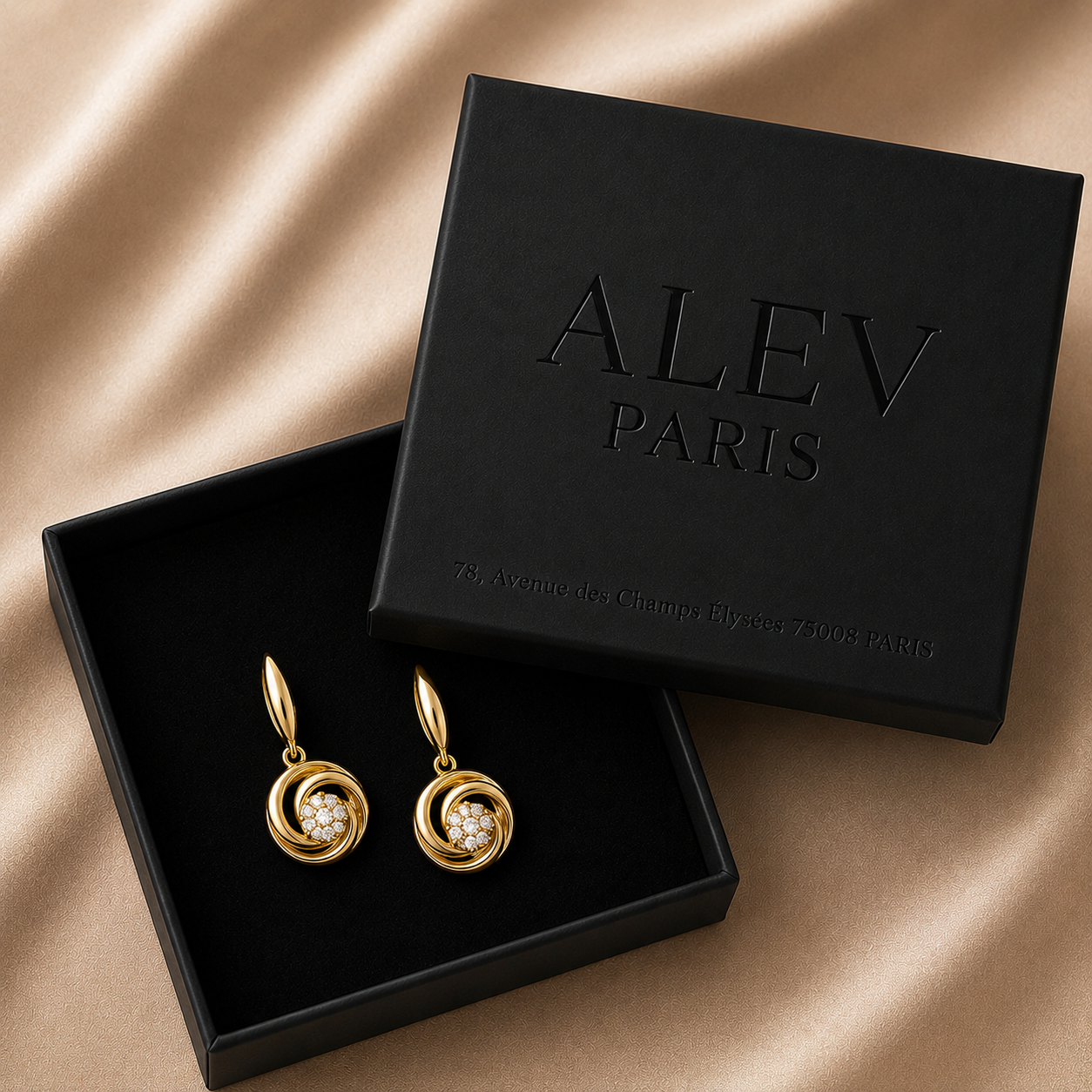 Boucles d’oreilles “Oréa”