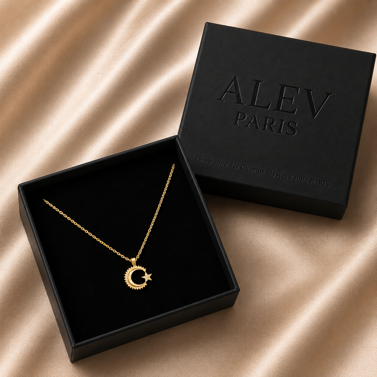 Collier “Lune Céleste”