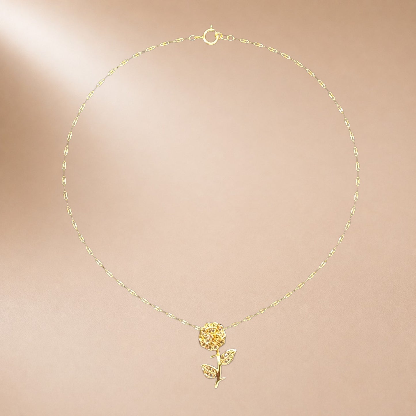 Collier “Rose Éternelle”
