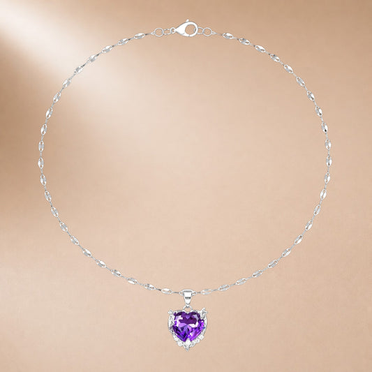 Collier "Cœur d'Aurore"