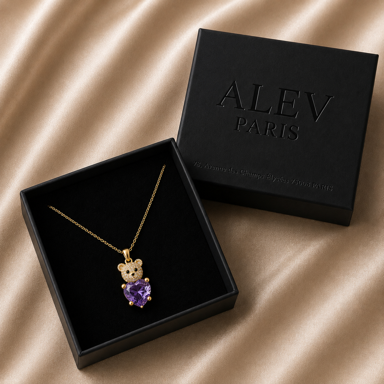 Collier “Cœur d’Ours”