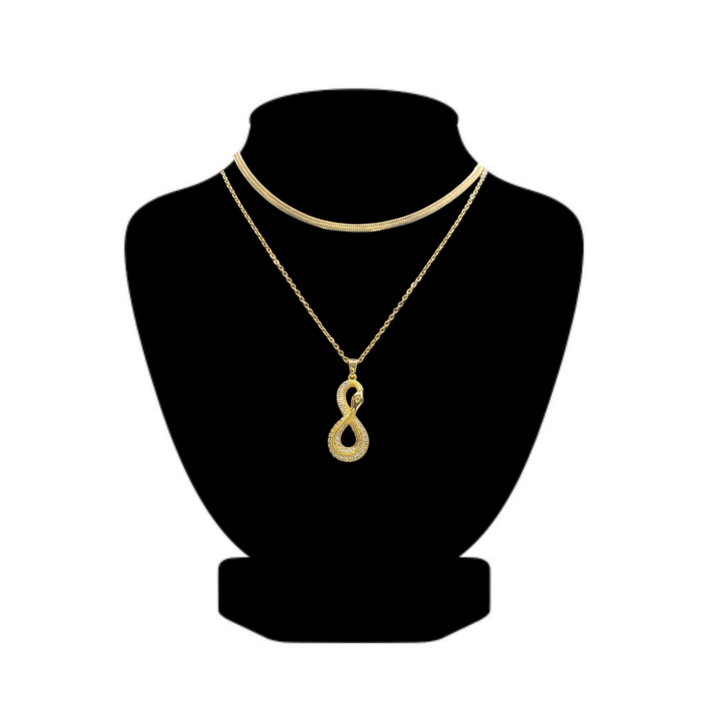 Collar “Serpiente Dorada”