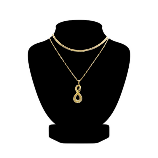 Collar “Serpiente Dorada”