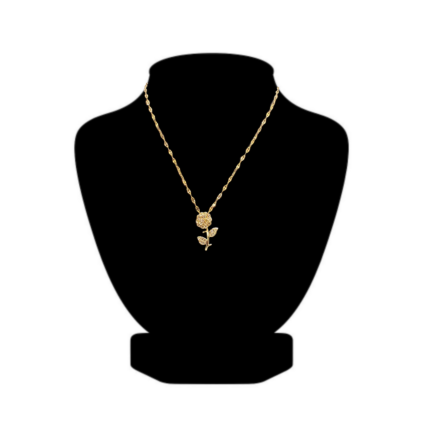 Collier “Rose Éternelle”